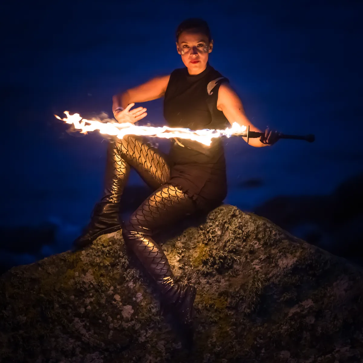Portraits photography by Mike Rushby: 20180713 Tiree Music Festival 2018 075